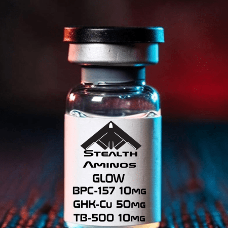 GLOW BPC-157 10mg + TB-500 10mg + GHK-CU 50mg